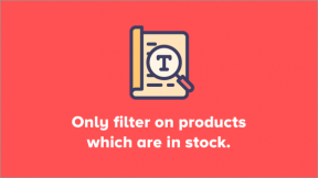 Filter on Stock